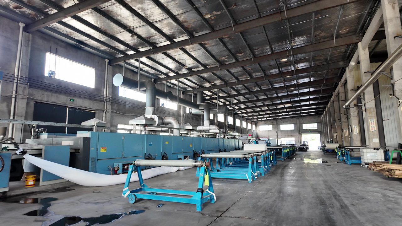 Anhui Yijiayi cloth-tape production hall, Mingguang, Anhui